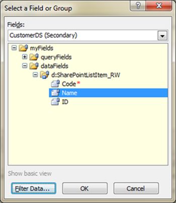 CustomerDS data source